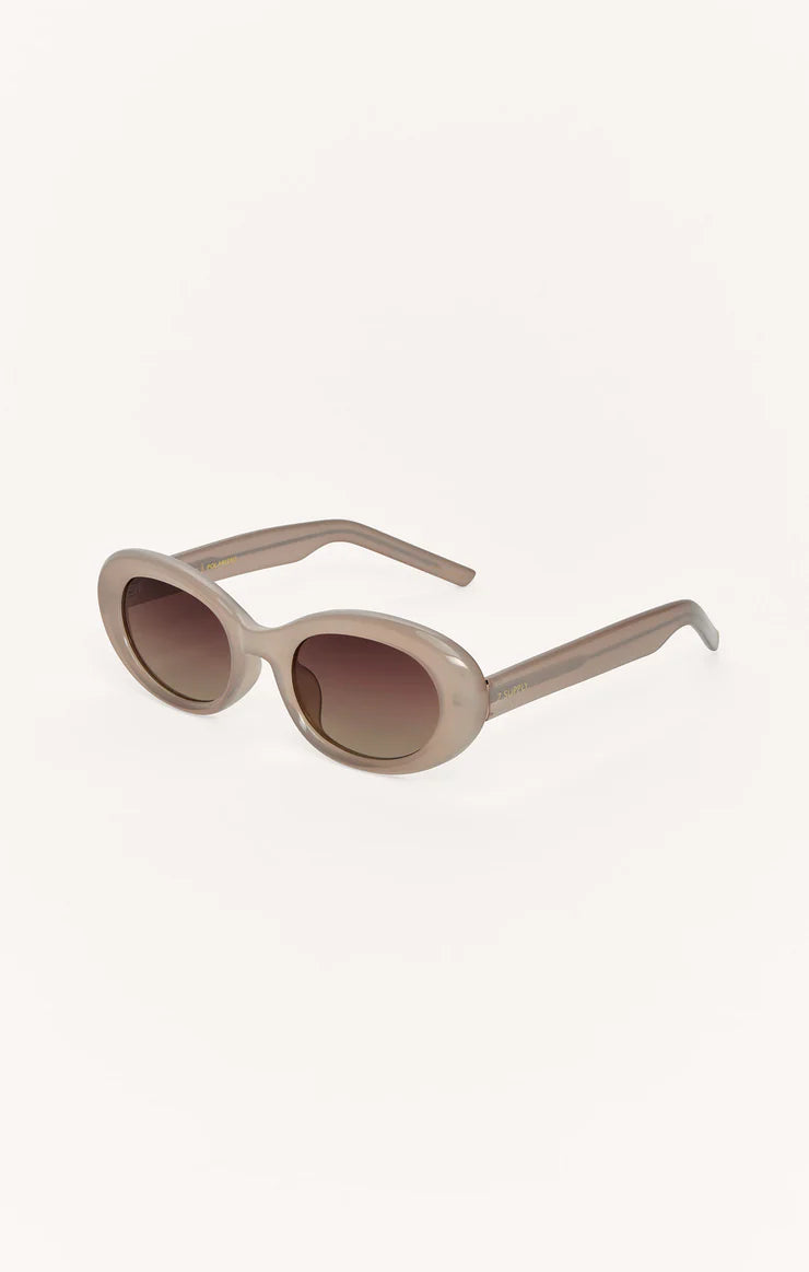 Z Supply Dayglow Polarized Sunglasses in Taupe - Gradient