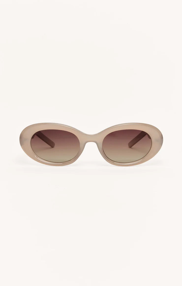 Z Supply Dayglow Polarized Sunglasses in Taupe - Gradient