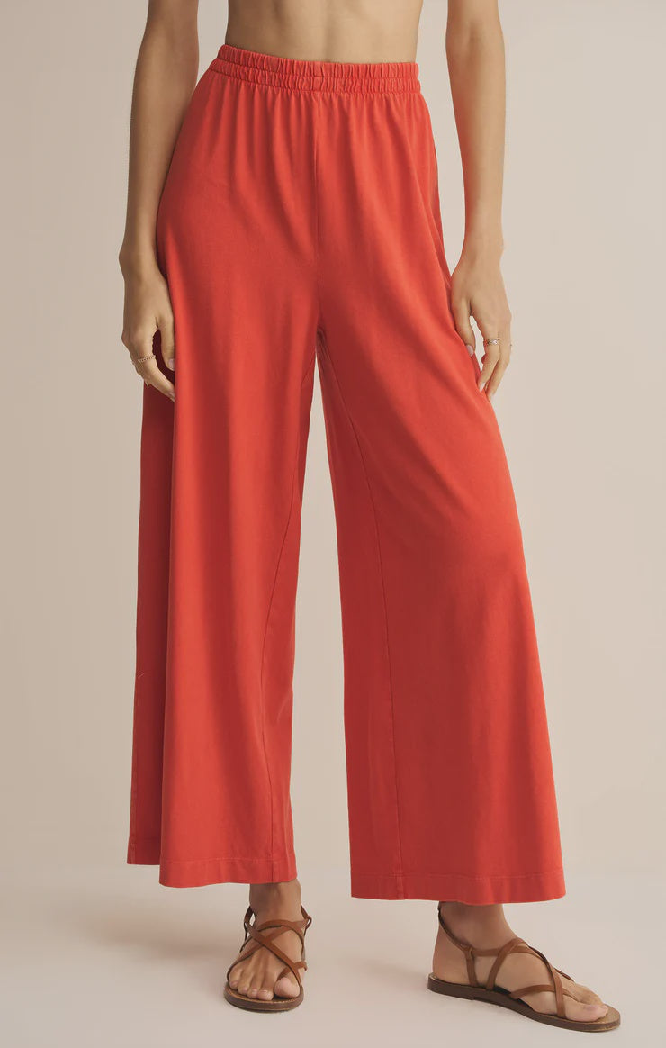 Z Supply Scout Jersey Pant in Lychee