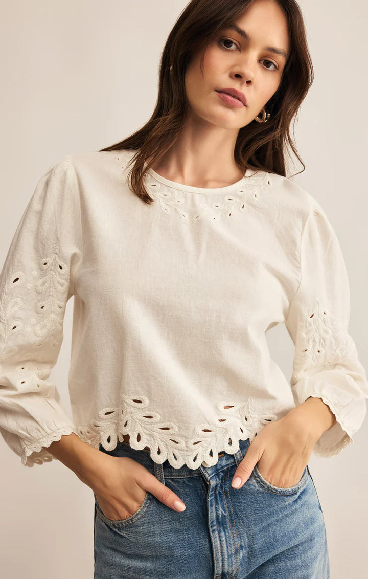 Z Supply Ambroise Top in White