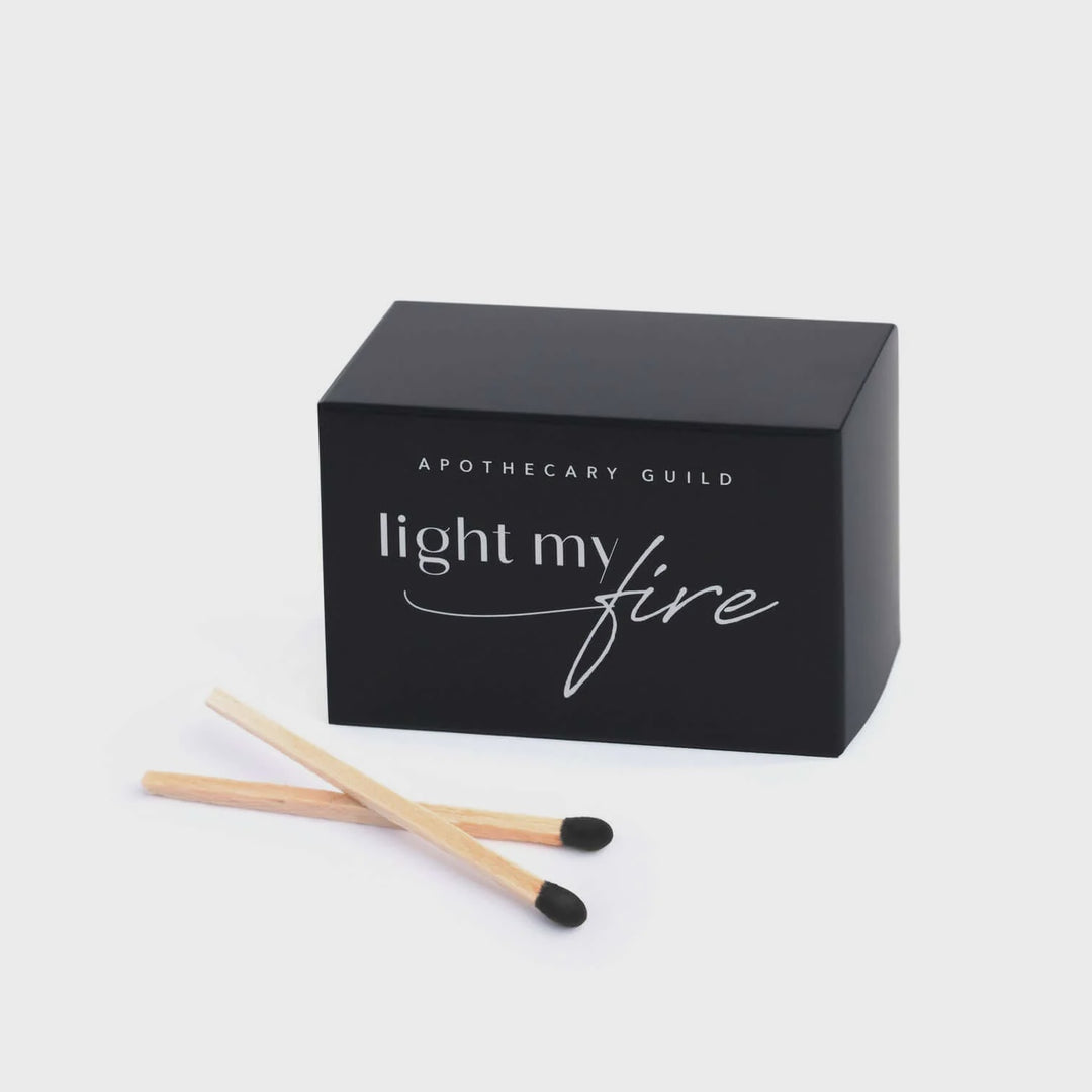 Marbella Light My Fire Refill Matches - Black Tip