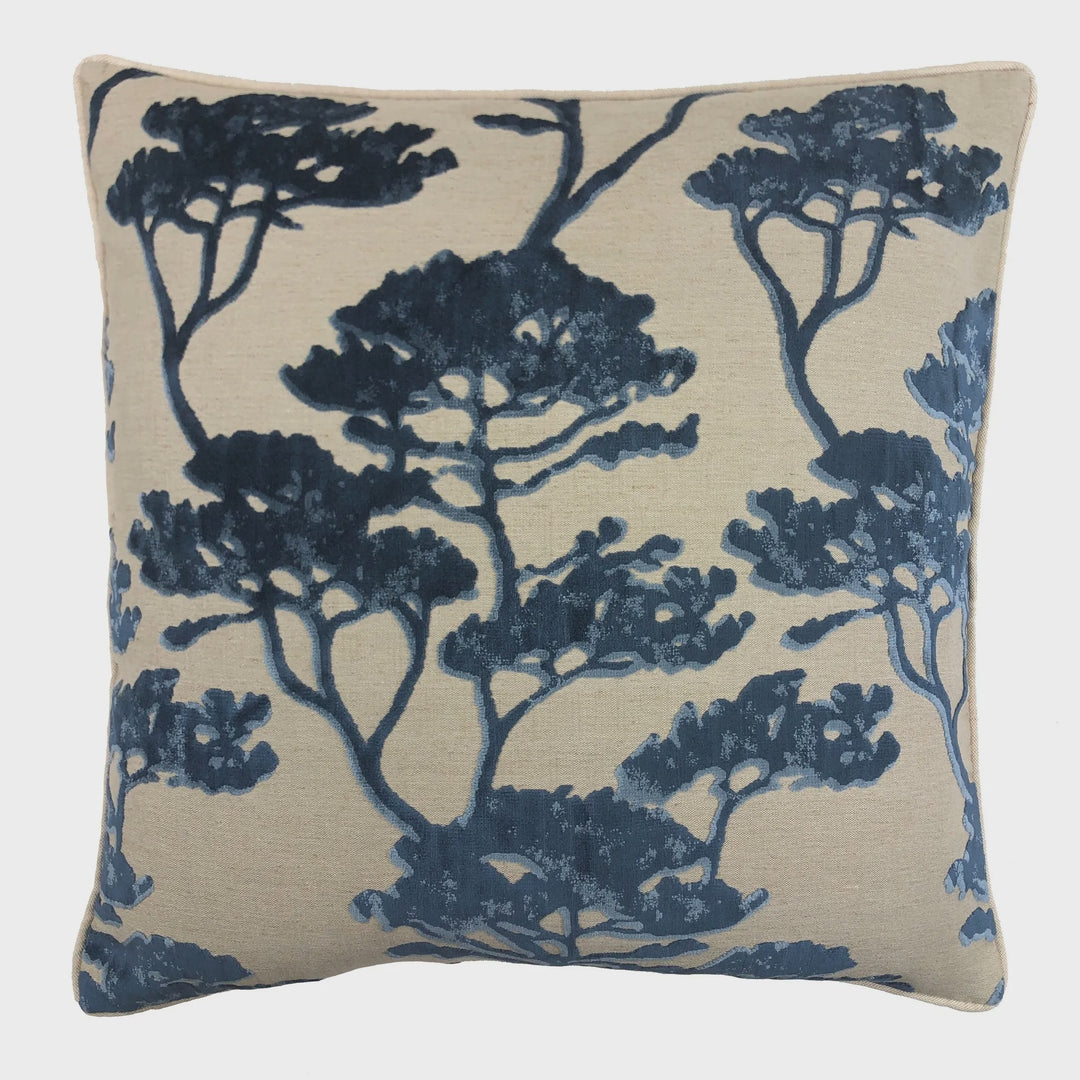 Outback 22" Pillow in Blue