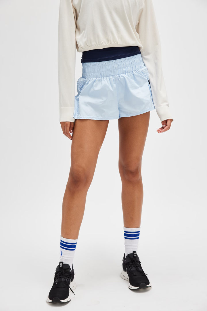 Free People Movement Get Your Flirt On Short in Baseline Blue