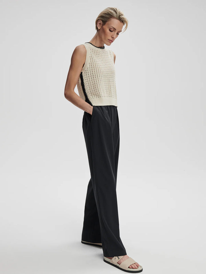 Varley Delaney Knit Vest in Birch