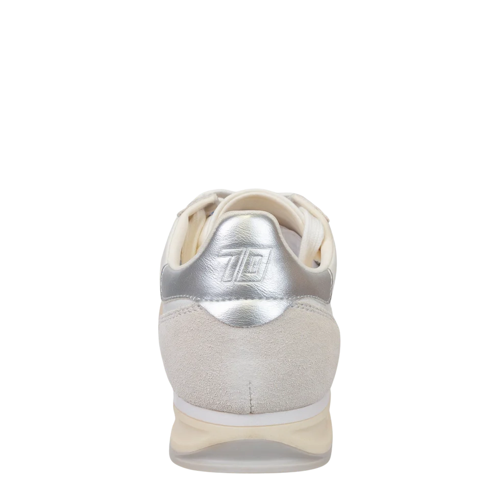 Back 70 BARKLEY JOGGER Sneaker in Metallic Silver