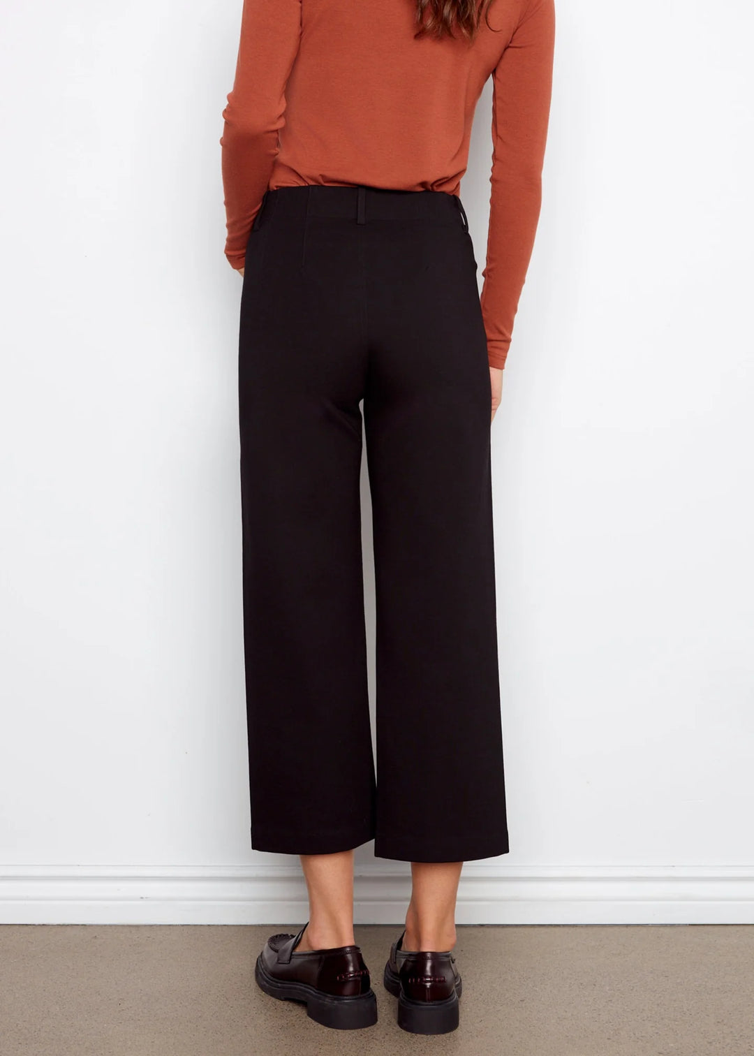 Charlie B Wide Leg Pants in Black