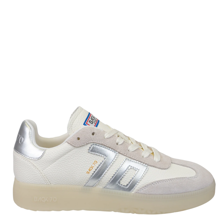 Back 70 BOSTON 2502 Sneakers in METALLIC Silver