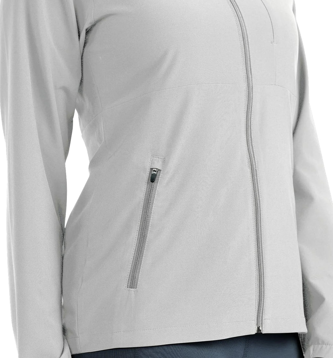 Free Fly Women's Breeze Jacket in Light Grey