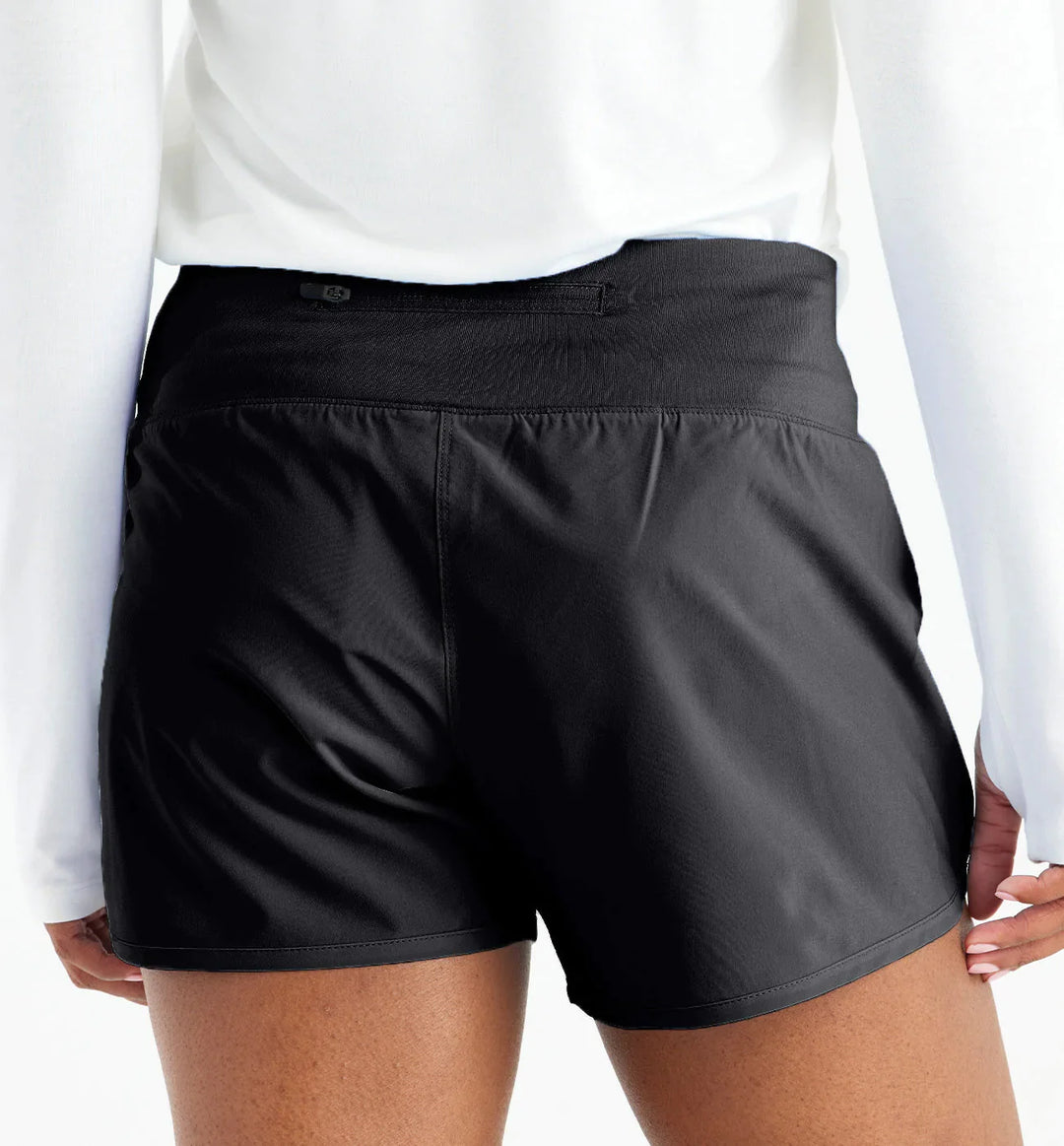 Free Fly Women's Bamboo Lined Breeze Short – 4" in Black