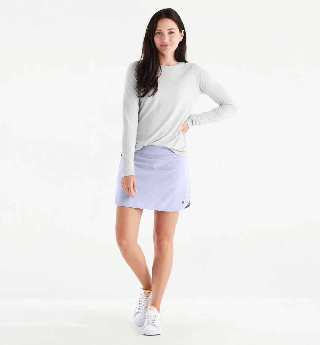 Free Fly Women's Bamboo Lined Breeze Skort in Lavender