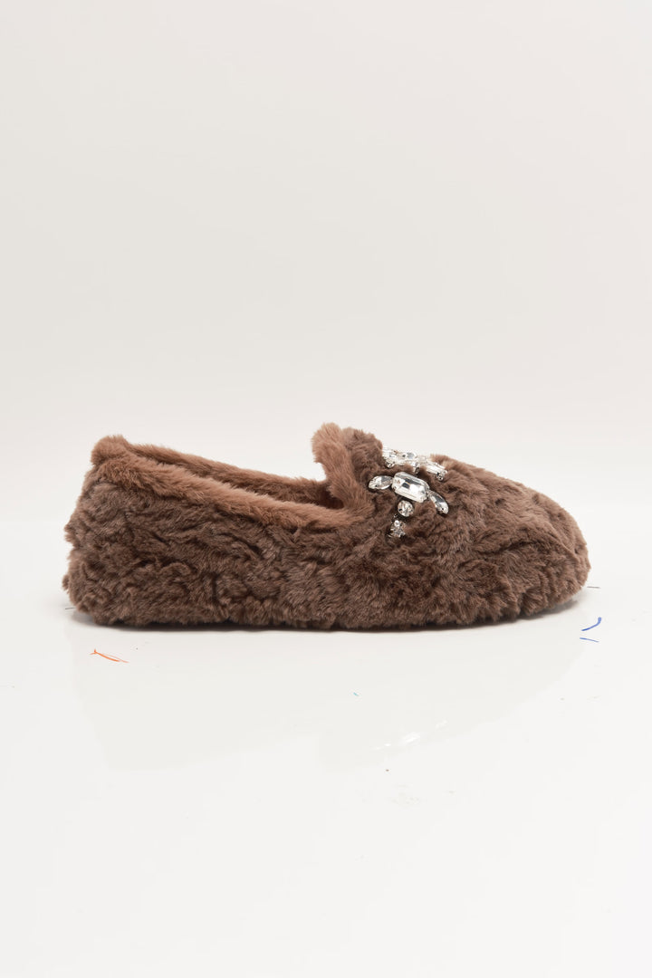 Free People Slumber Party Loafer in Chocolate