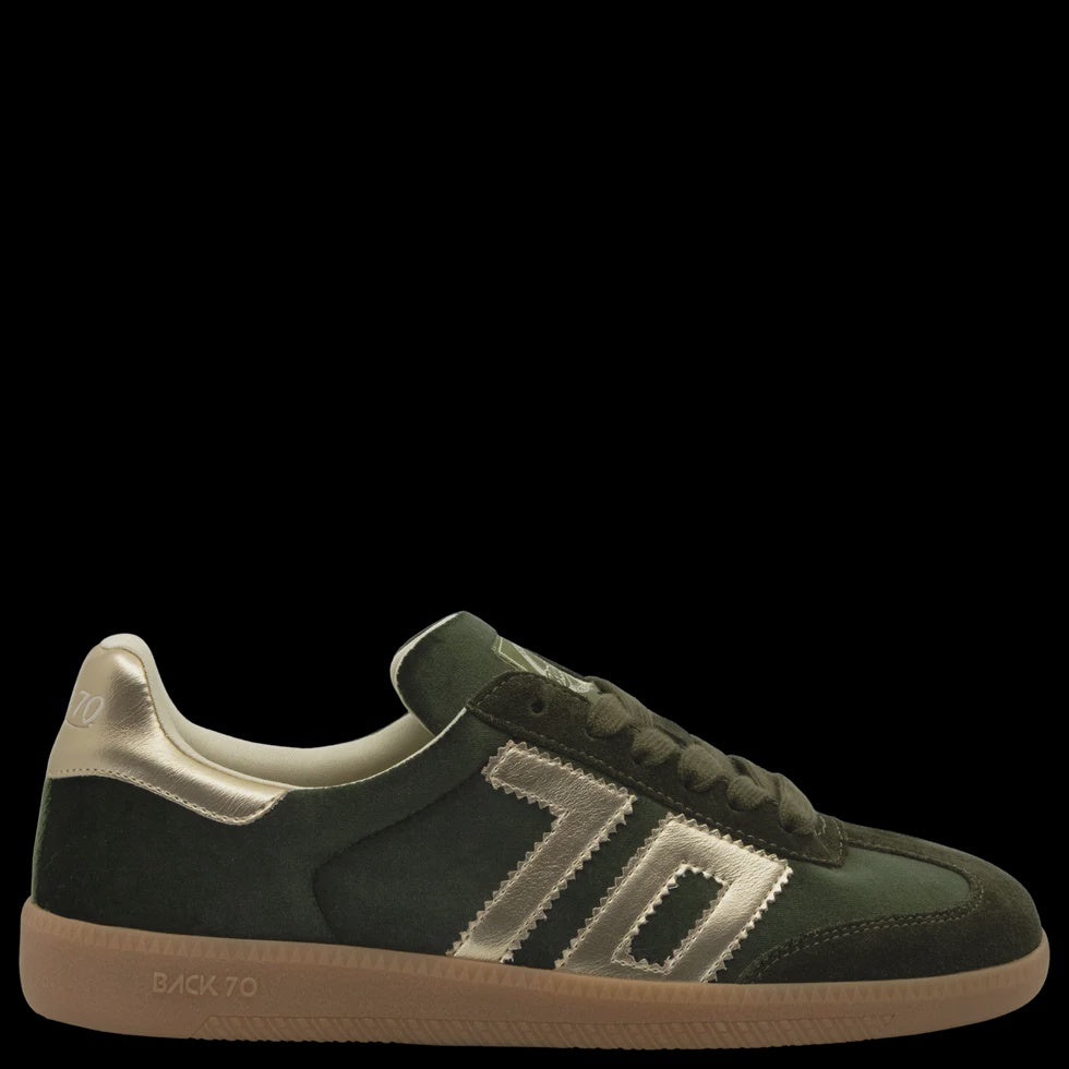 Back 70CLOUD W26 in VELVET OLIVE GOLD Sneakers