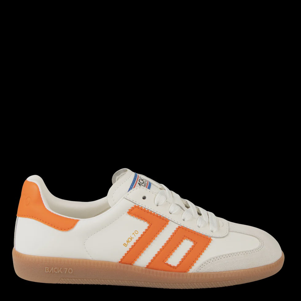 Back 70 CLOUD in WHITE ORANGE Sneakers