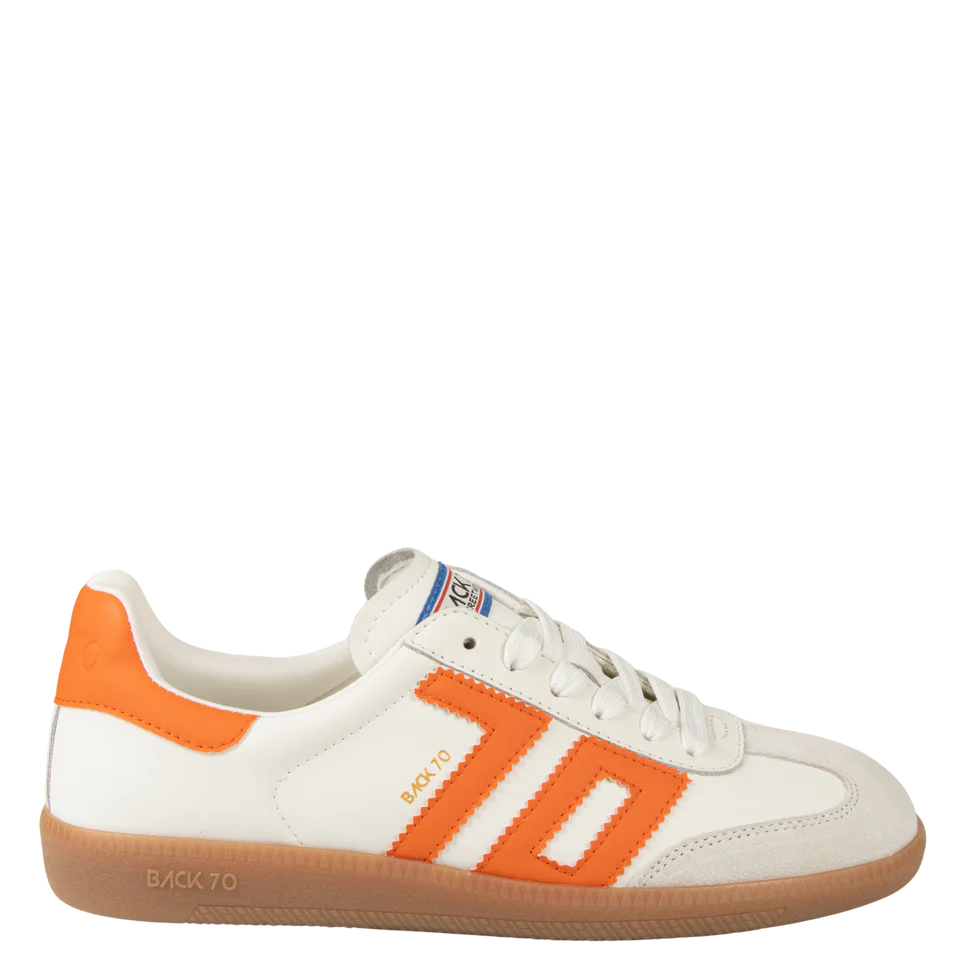 Back 70 CLOUD in WHITE ORANGE Sneakers