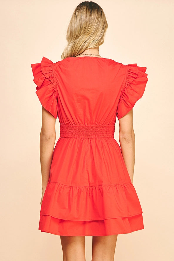 All About It Red Dress