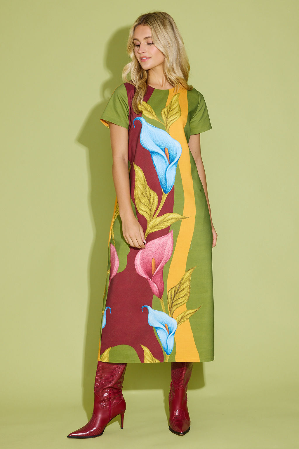 Alden Adair Elliot Dress in Calla Lily