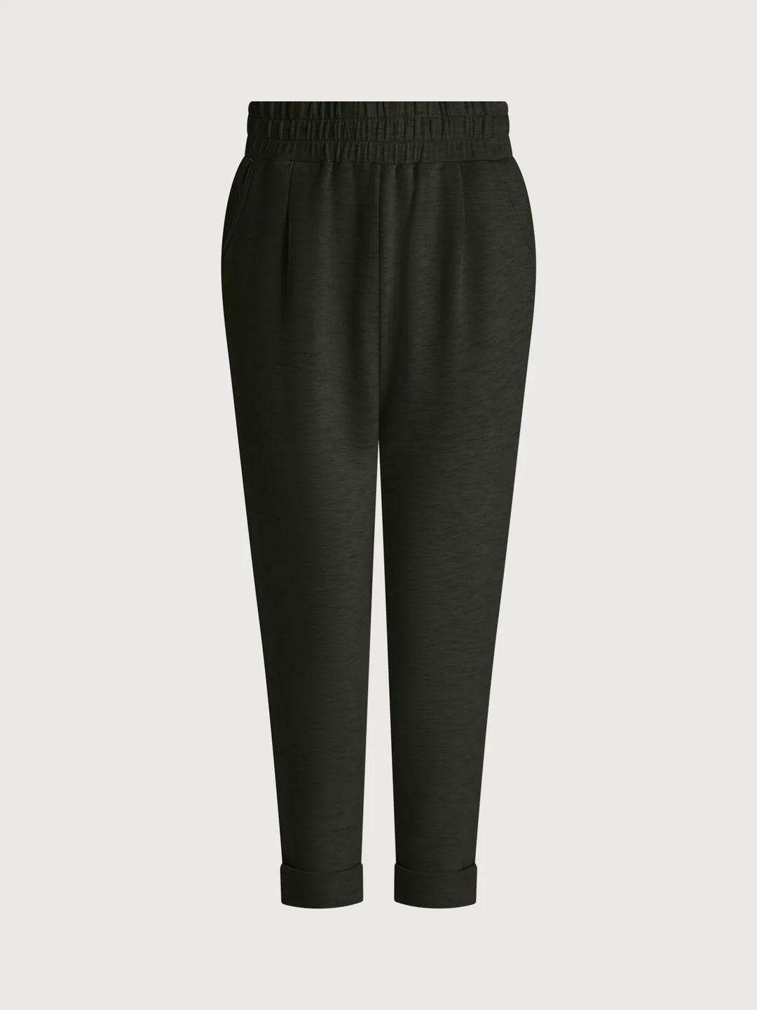 Varley The Rolled Cuff Pant 25" in Olive Marl