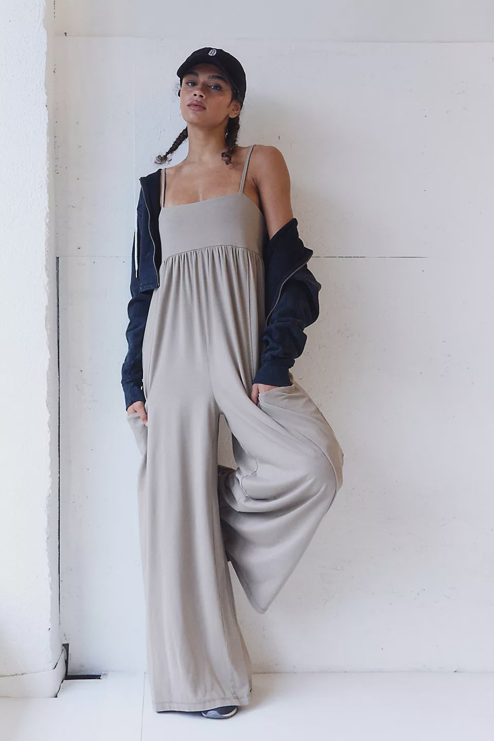 Free People Hot Shot Strappy Onesie