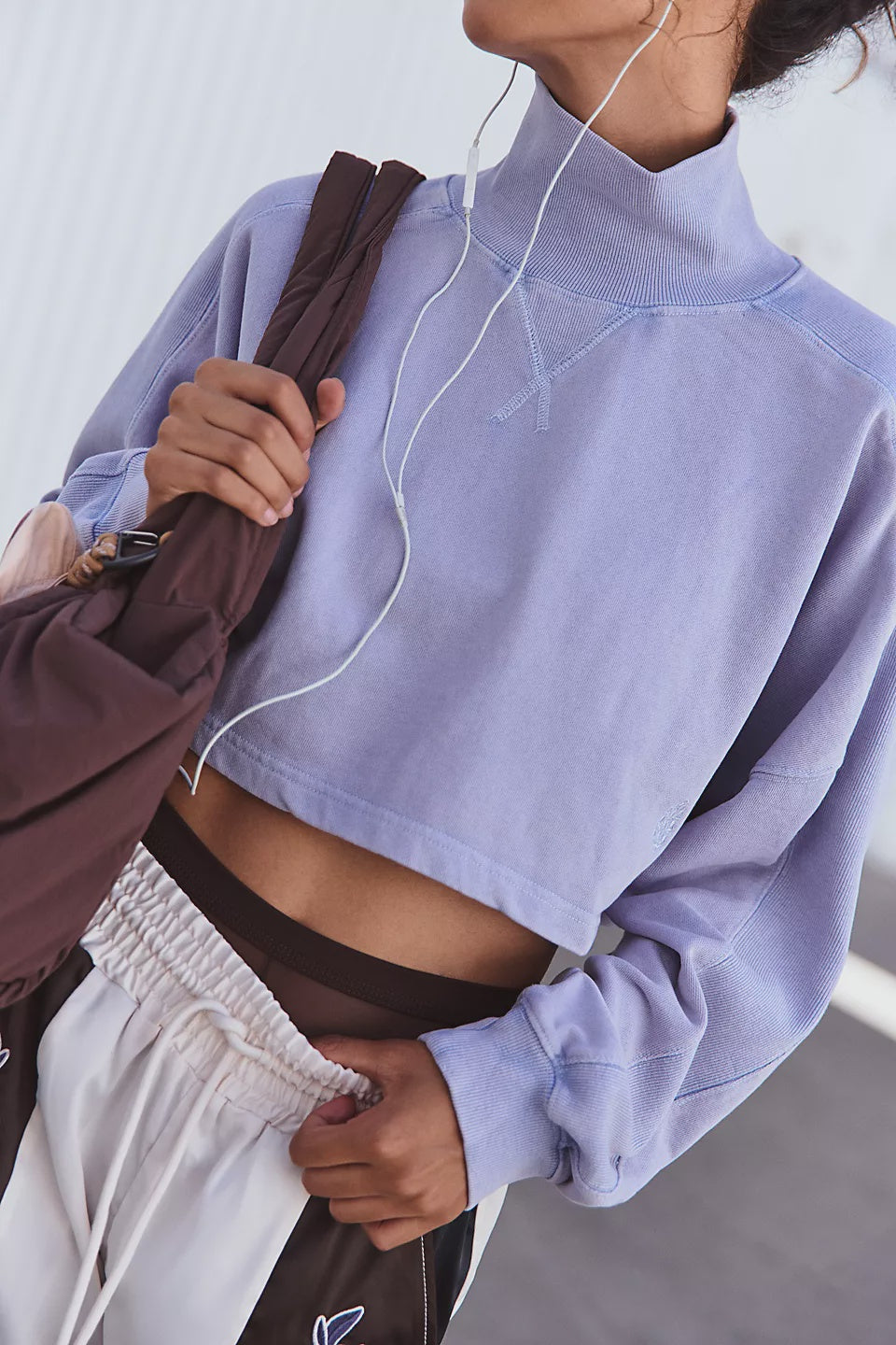 Free People Movement Pick Up Game Pullover in Slate