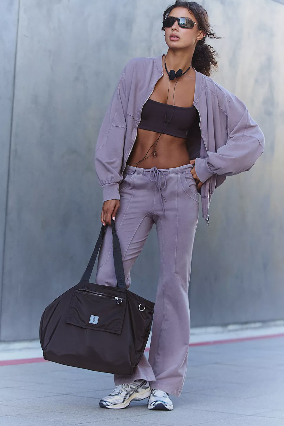 Free People Movement Cheer Me On Track Set in Moonscape