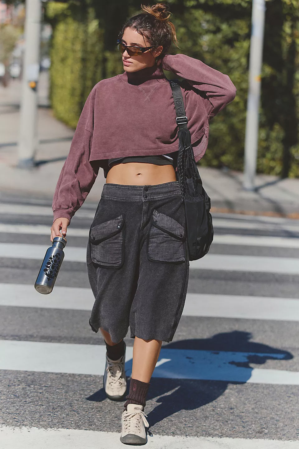 Free People Movement Pick Up Game Pullover in Eclipse