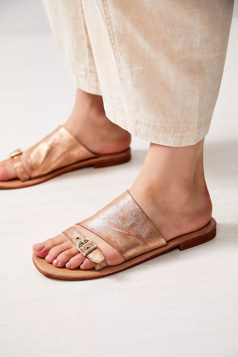 Free People Mila Minimal Flat Sandals