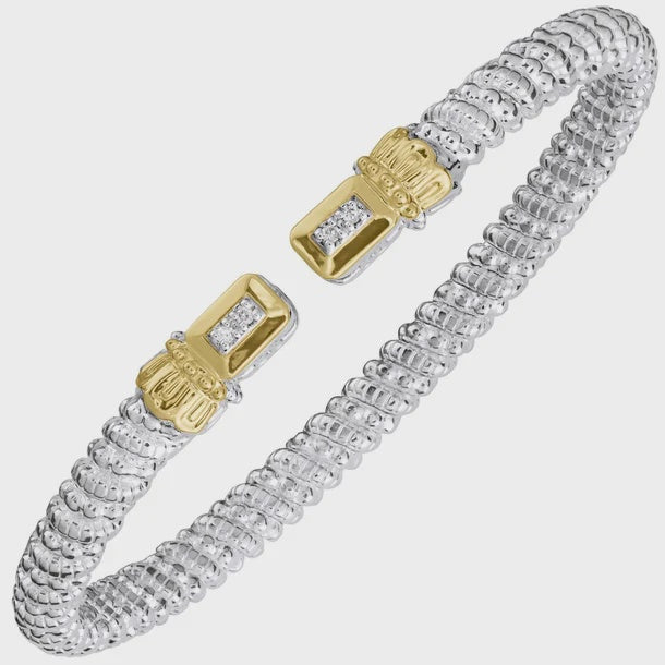 Vahan 3mm Stackable Square Diamond Cuff