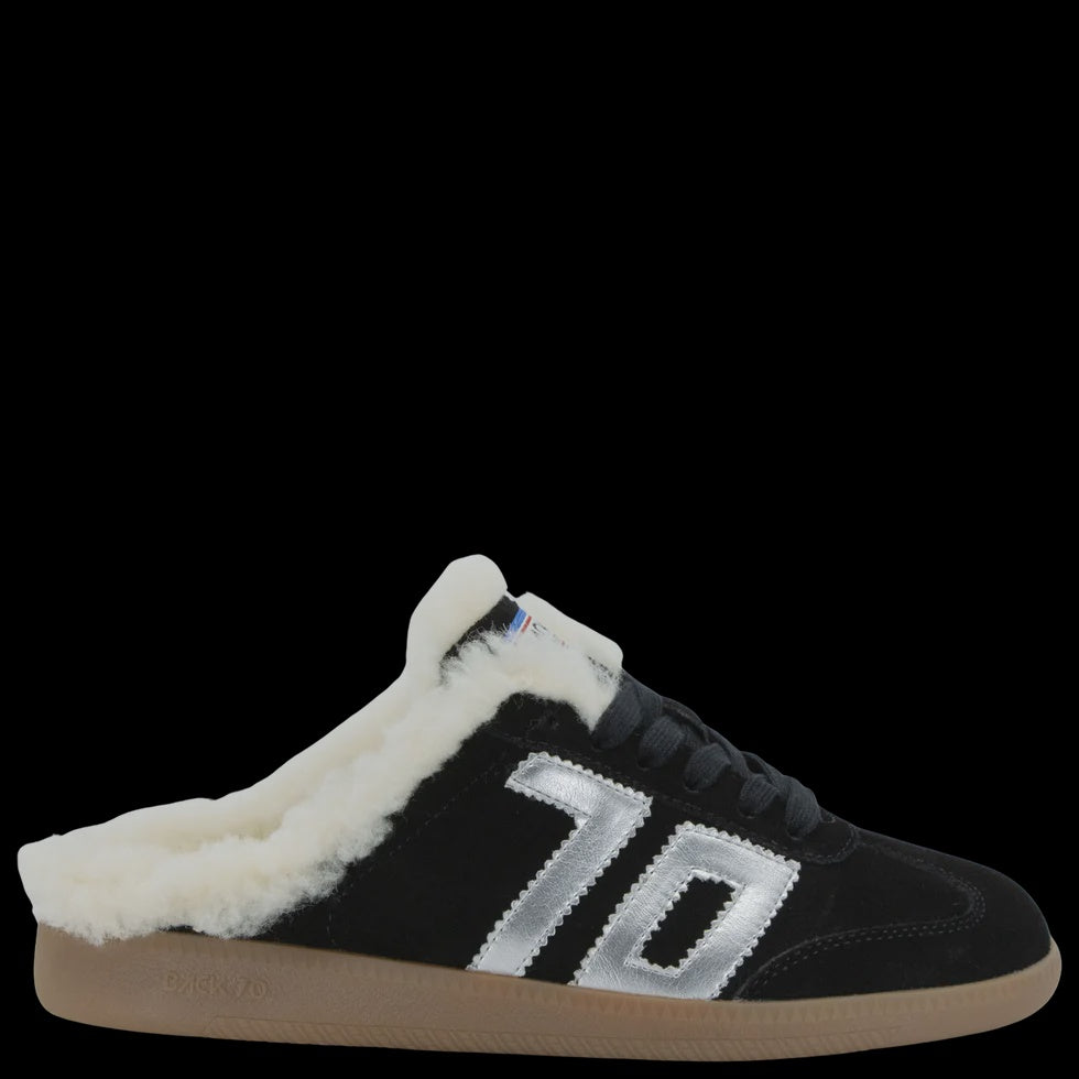 Back 70 EASTER FL in COAL SILVER Backless Sneakers