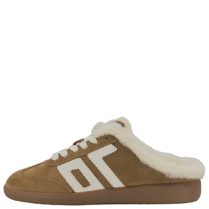 Back 70 EASTER FL Backless Sneakers in TOBACCO WHITE