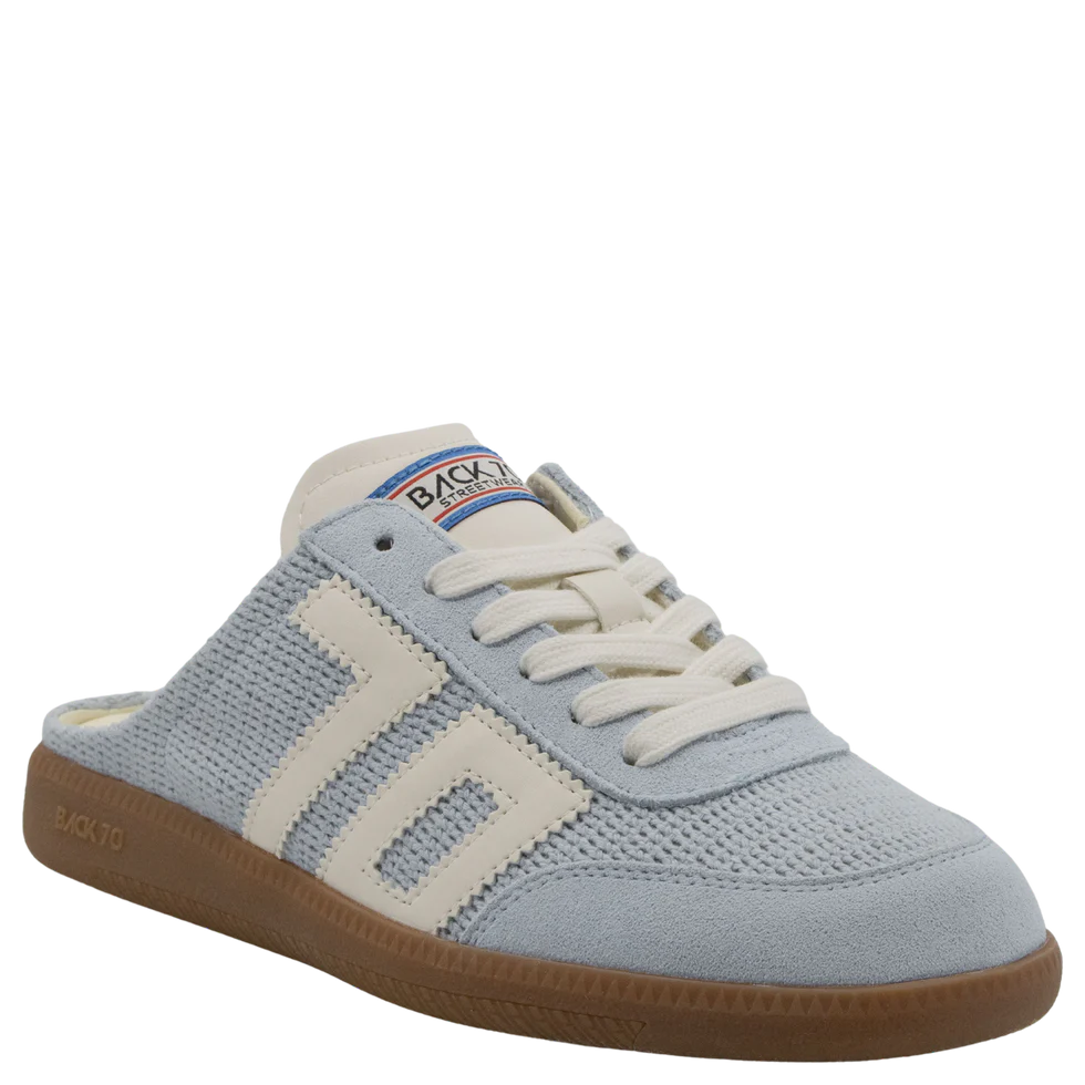 Back 70 EASTER in LIGHT SKY Backless Sneakers