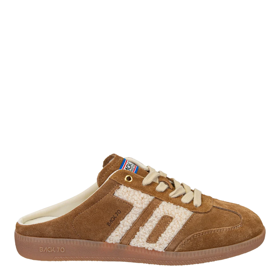 Back 70EASTER in TOBACCO Backless Sneakers