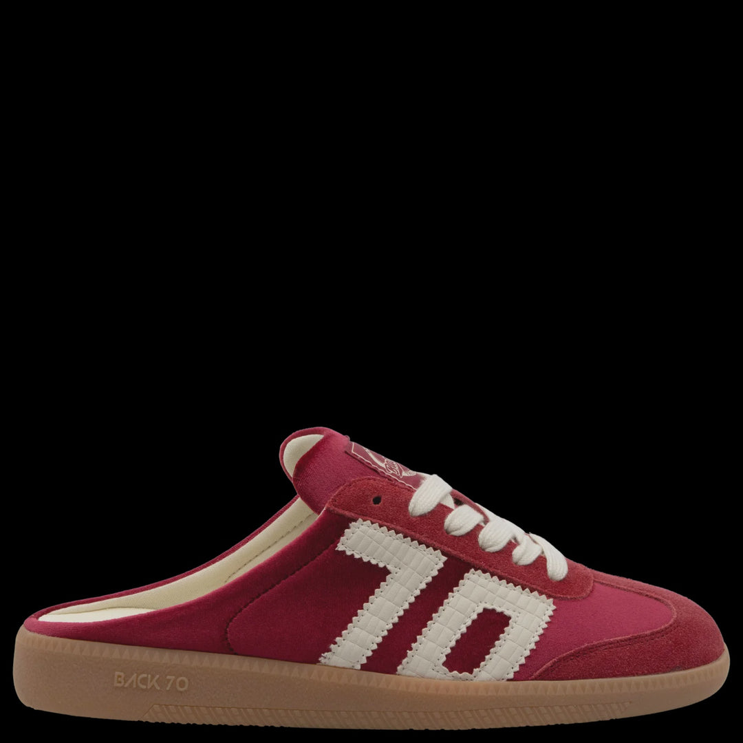 Back70 EASTER W26 in VELVET RED MILK Backless Sneakers
