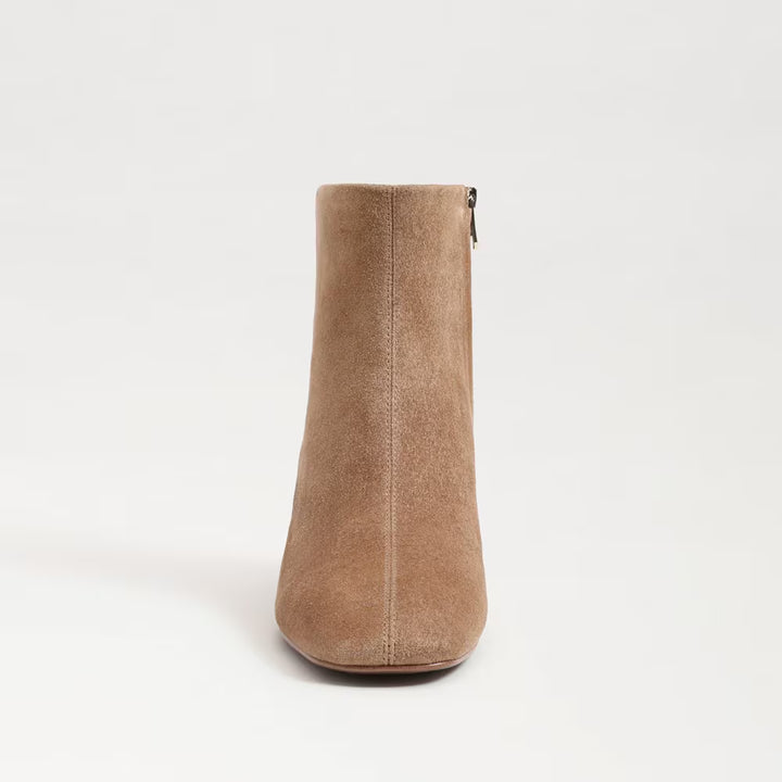 Sam Edelman Paige Ankle Boot in Almond Taupe Suede