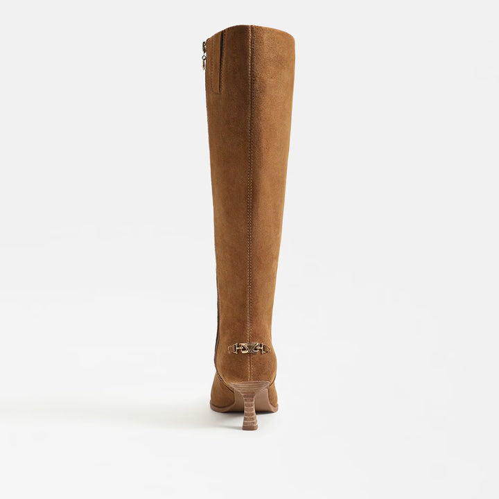 Circus NY by Sam Edelman Yulia Knee High Boot in Spiced Nutmeg Suede