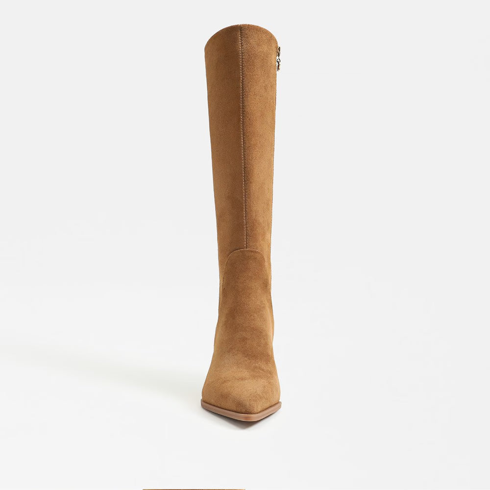 Circus NY by Sam Edelman Yulia Knee High Boot in Spiced Nutmeg Suede