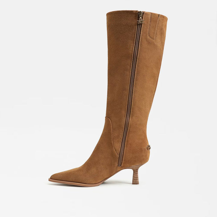 Circus NY by Sam Edelman Yulia Knee High Boot in Spiced Nutmeg Suede