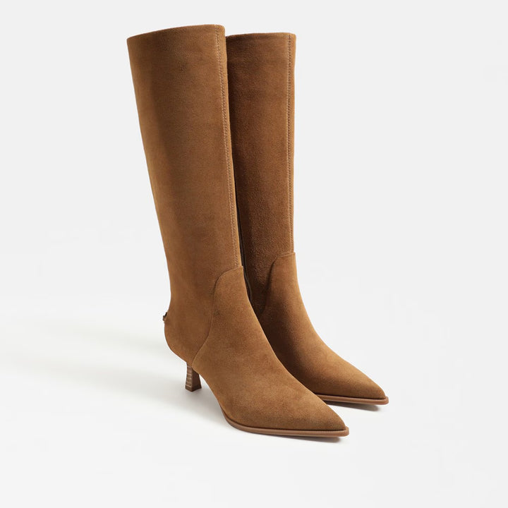 Circus NY by Sam Edelman Yulia Knee High Boot in Spiced Nutmeg Suede