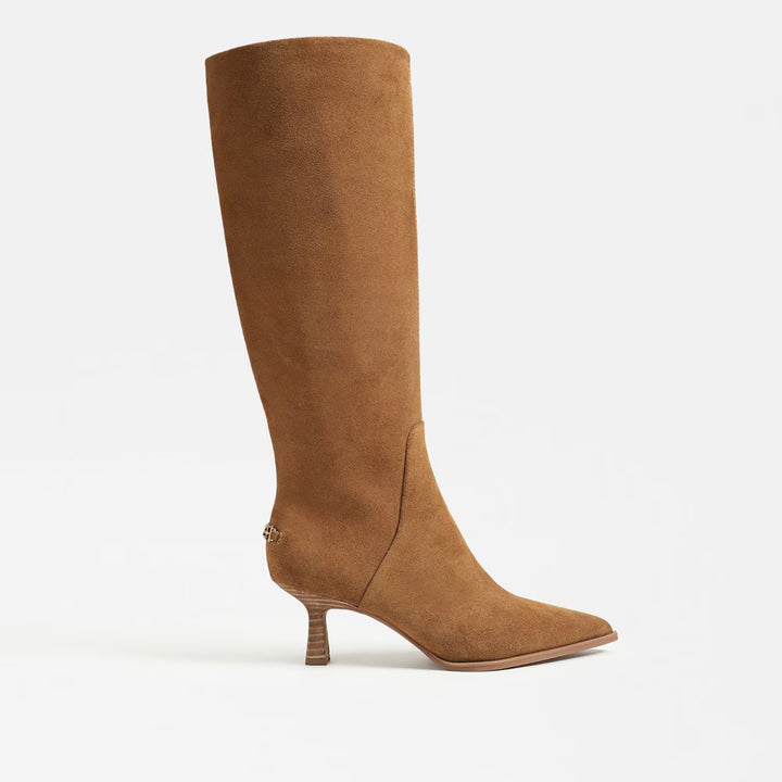 Circus NY by Sam Edelman Yulia Knee High Boot in Spiced Nutmeg Suede