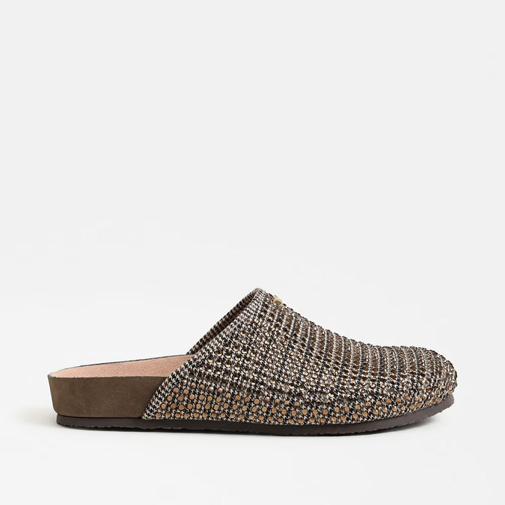 Circus NY by Sam Edelman Sabina Clog in Black Natural Multi Fabric