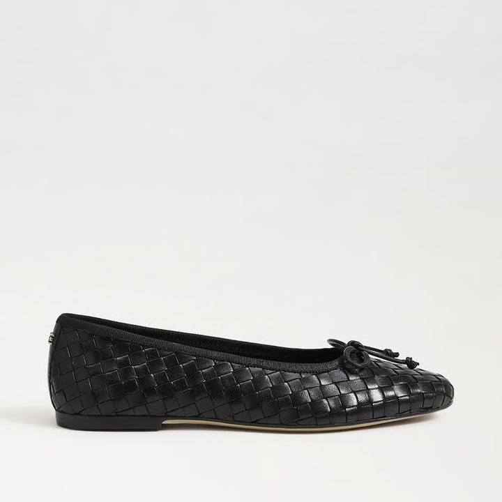 Sam Edelman Ruthie Woven Ballet Flat in Black