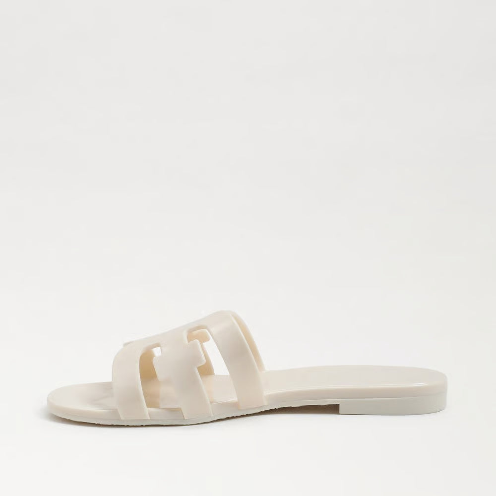 Sam Edelman Bay Jelly Slide Sandal in Ivory