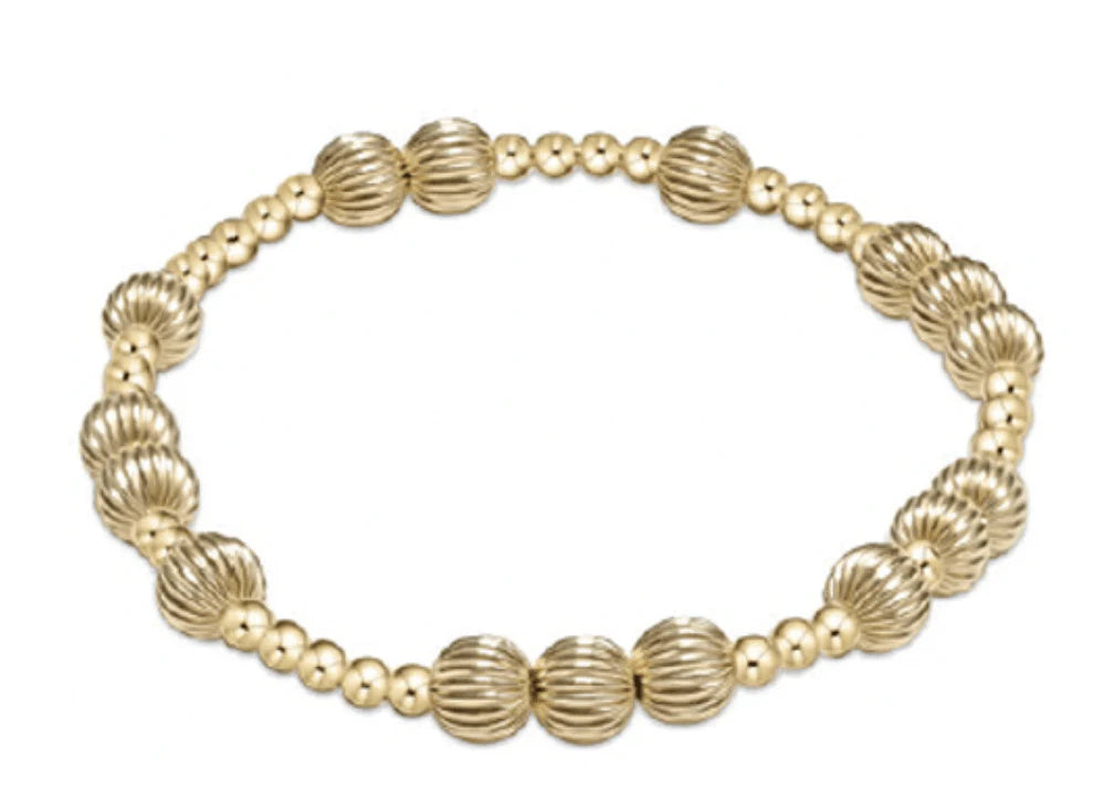 Enewton - Hope Unwritten Dignity 6mm Bead Bracelet - Gold