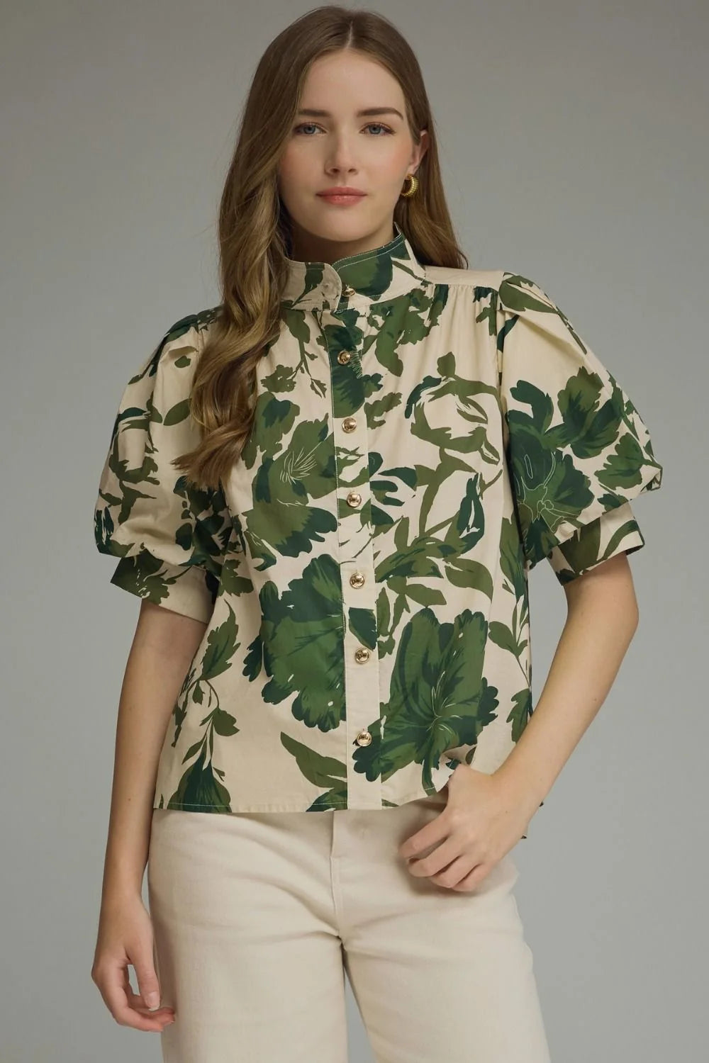 All Part Of The Plan Olive Top
