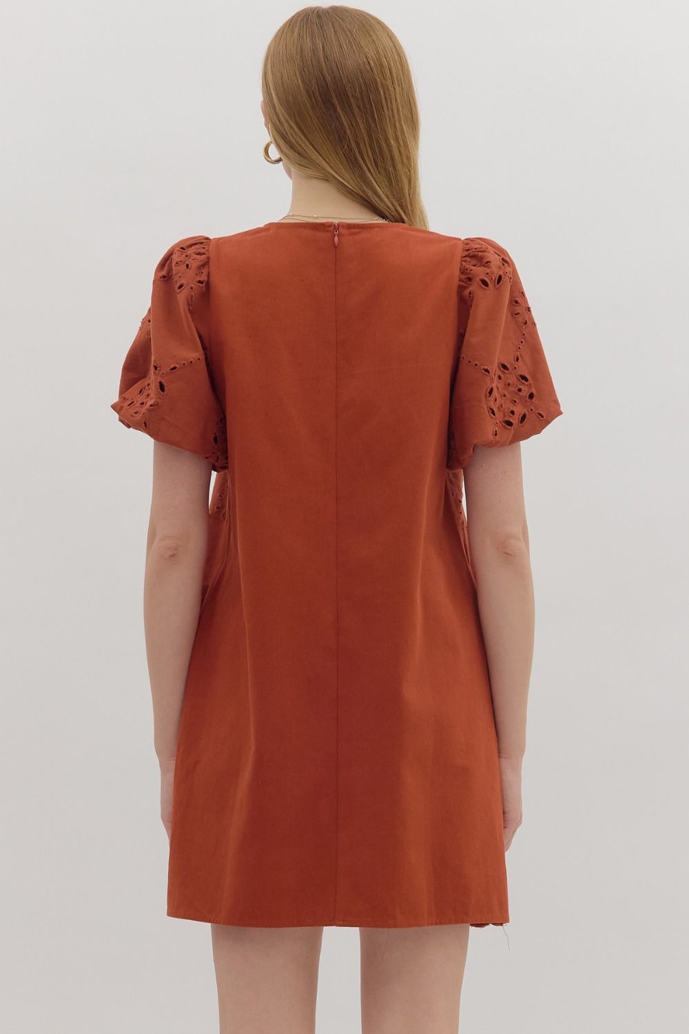 From Here On Rust Dress