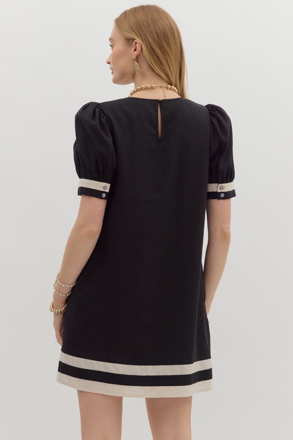 Feeling Hopeful Black Dress