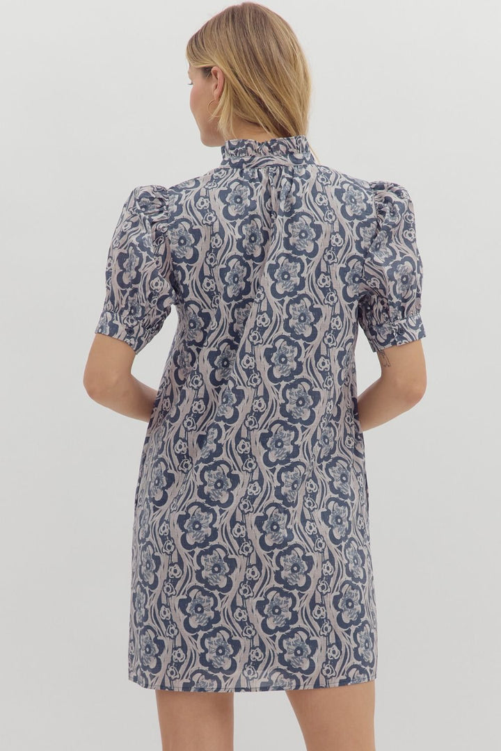 Make Your Own Path Navy Dress