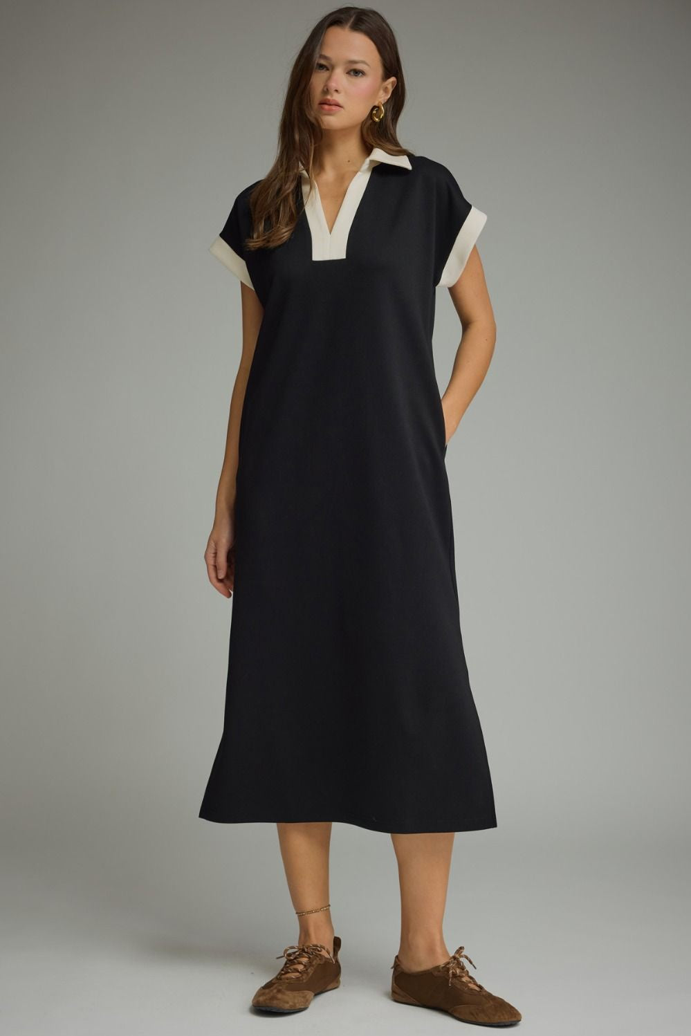 Came Back Better Black Maxi Dress