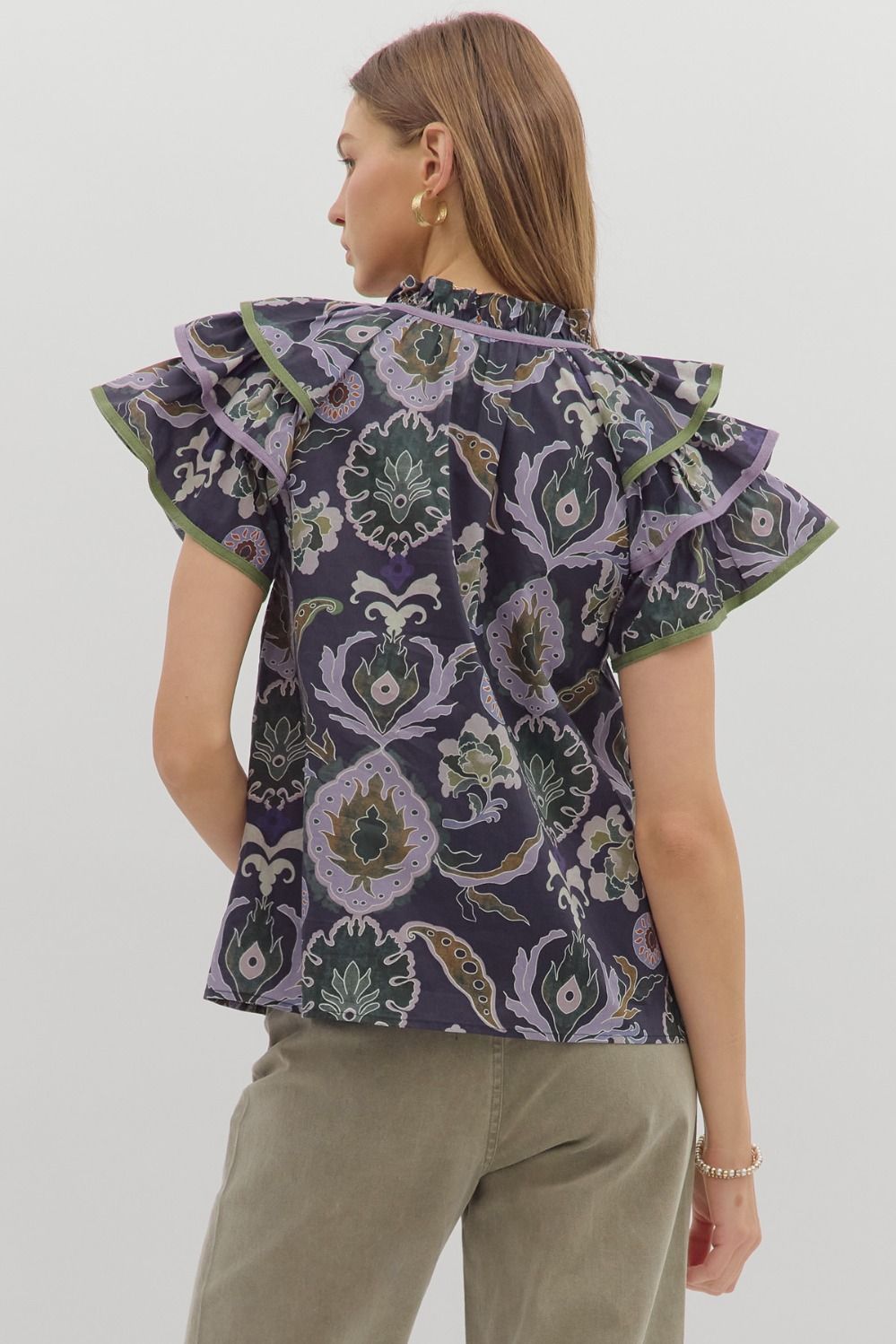Go For It Top in Navy