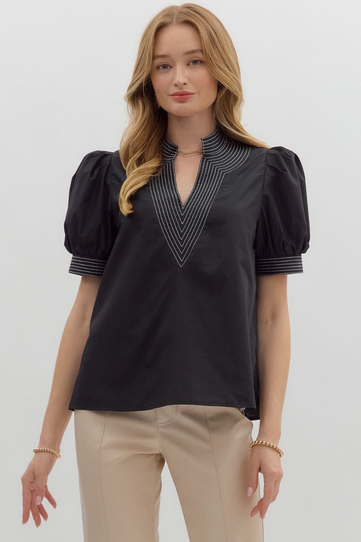 First Things First Black Top