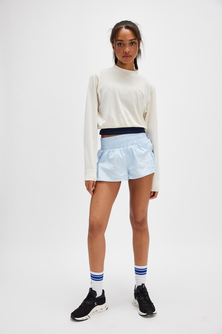 Free People Movement Get Your Flirt On Short in Baseline Blue